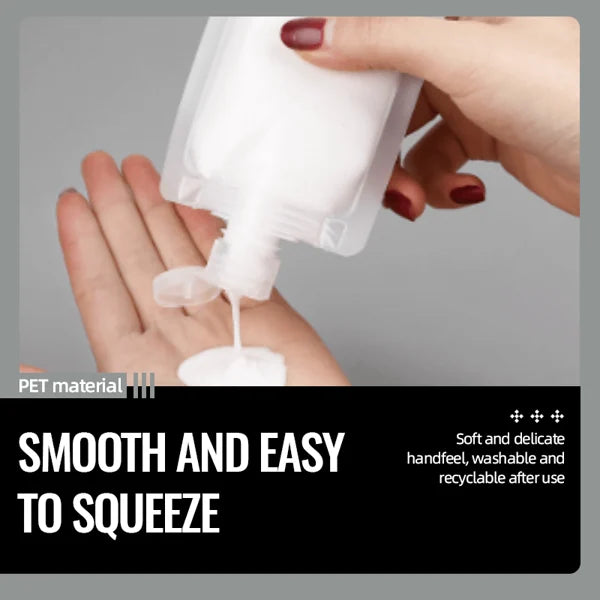 Portable Travel Fluid Makeup Pouch