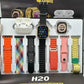 Latest H20 Ultra Smart Watch with Earbuds