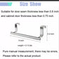 Kitchen Towel hanger by Metalics Home