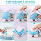 Mini Folding  Electric Kettle Portable Leakproof Silicone 600ml 600W