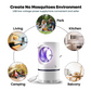 Electric Mosquito Trap Blue Light Mosquito Killer Lamp With USB Power Suction Fan No Zapper Child Safe