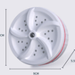 Mini Washing Machine Portable Ultrasonic Turbine Washer