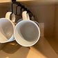 under cabinet 12 hooks hanger by Metallics Home